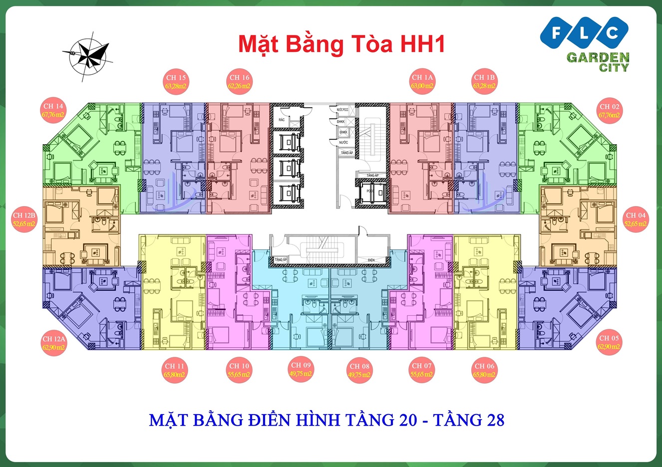 Mặt bằng tầng 2