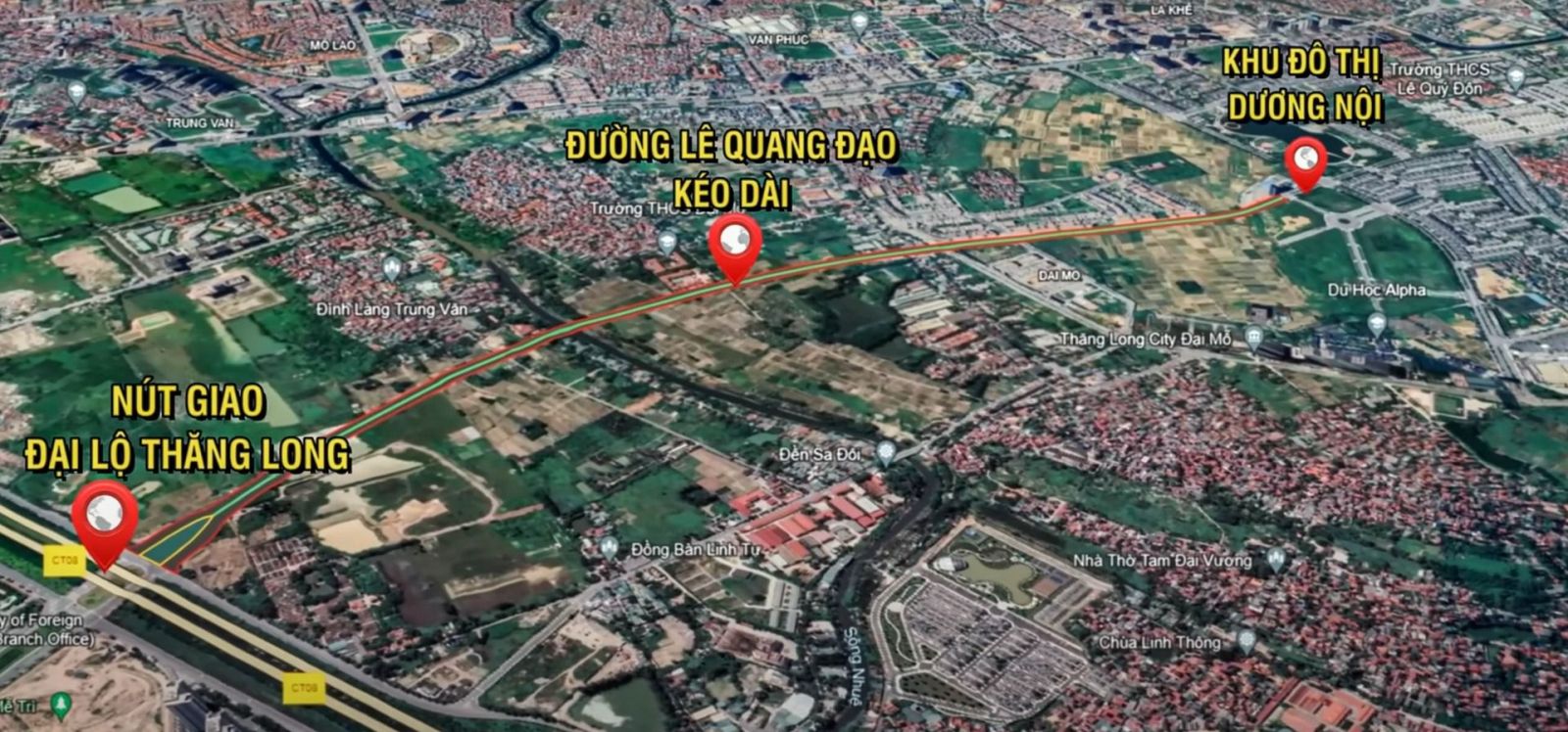 Đường Lê Quan Đạo kéo dài